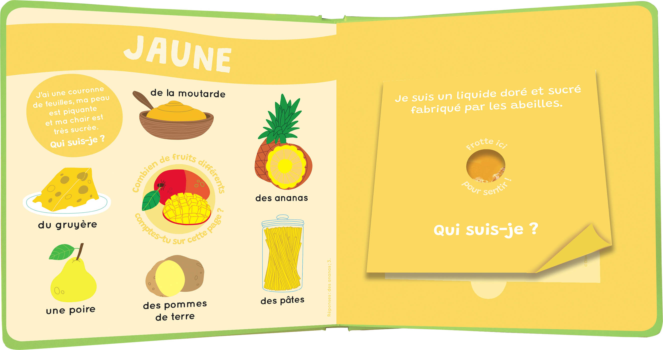 Mon Livre Des Odeurs Et Des Couleurs - Le Marché Mon Livre Des Odeurs Et Des Couleurs - Le Marché
