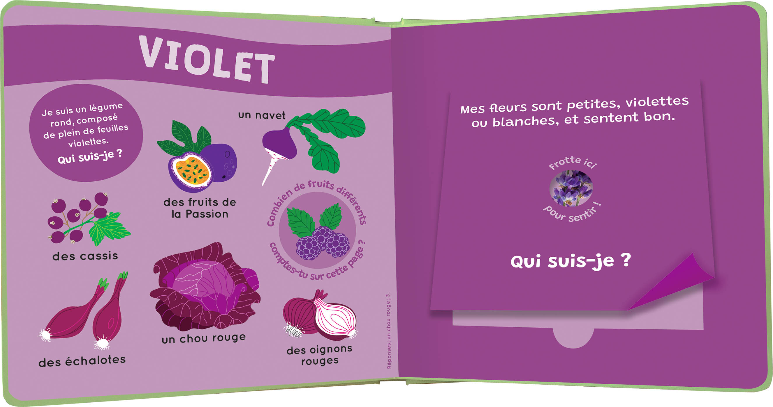 Mon Livre Des Odeurs Et Des Couleurs - Le Marché