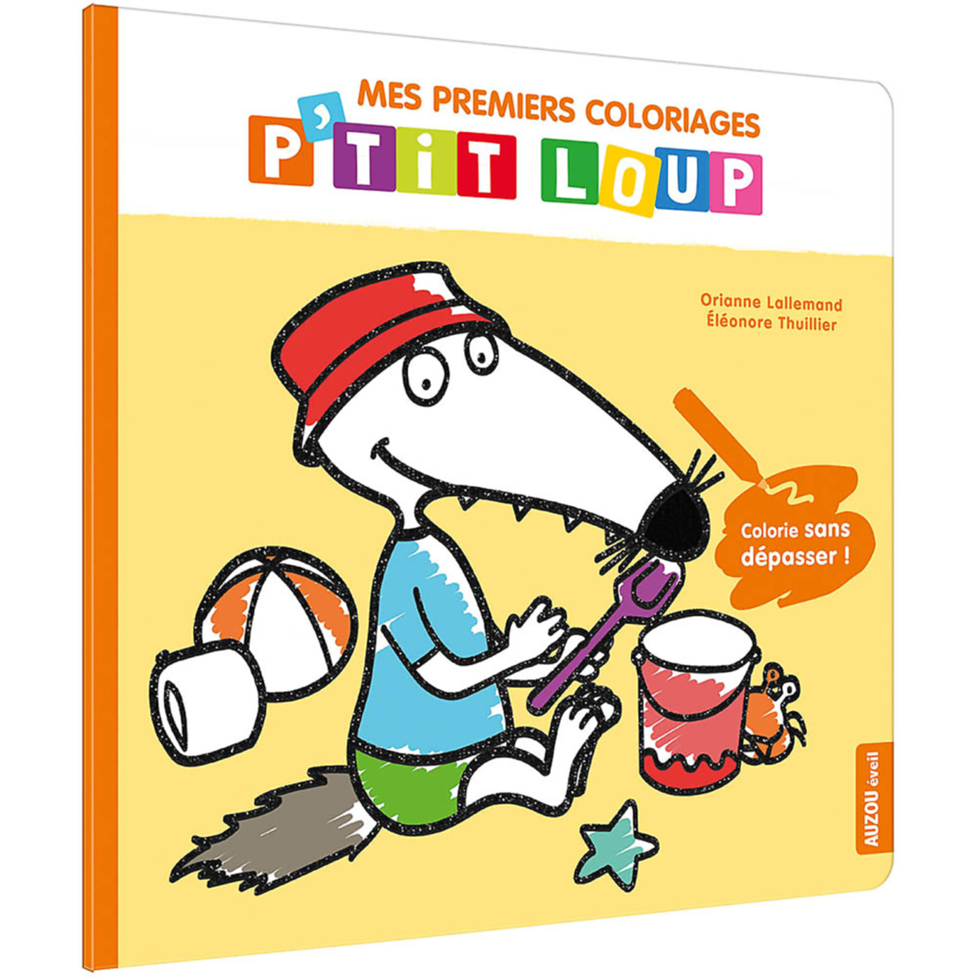Mes Premiers Coloriages - P'tit Loup - Les Vacances
