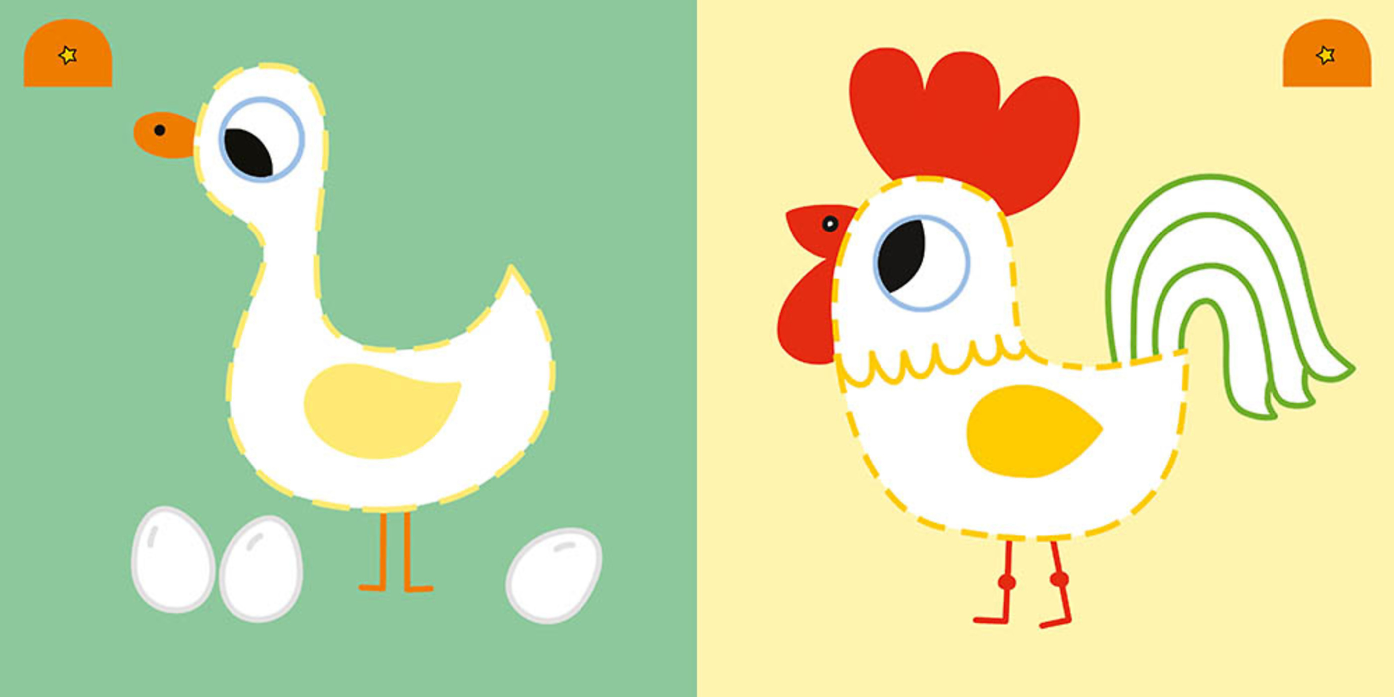 Mes Premiers Coloriages - Points À Relier - La Ferme Mes Premiers Coloriages - Points À Relier - La Ferme