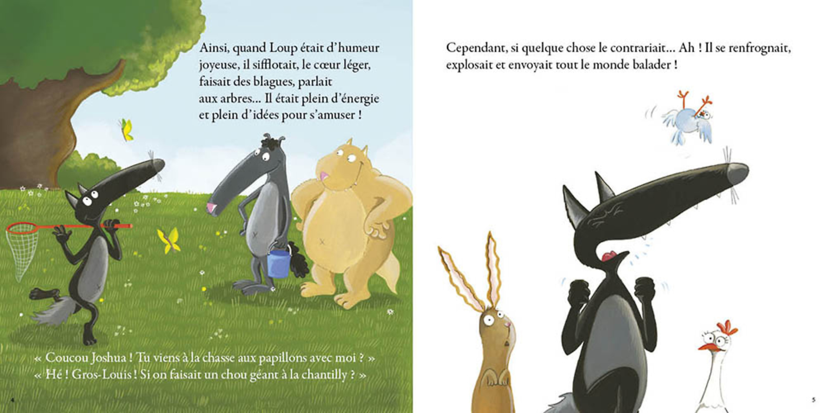 Le Loup Qui Apprivoisait Ses Emotions Le Loup Qui Apprivoisait Ses Emotions