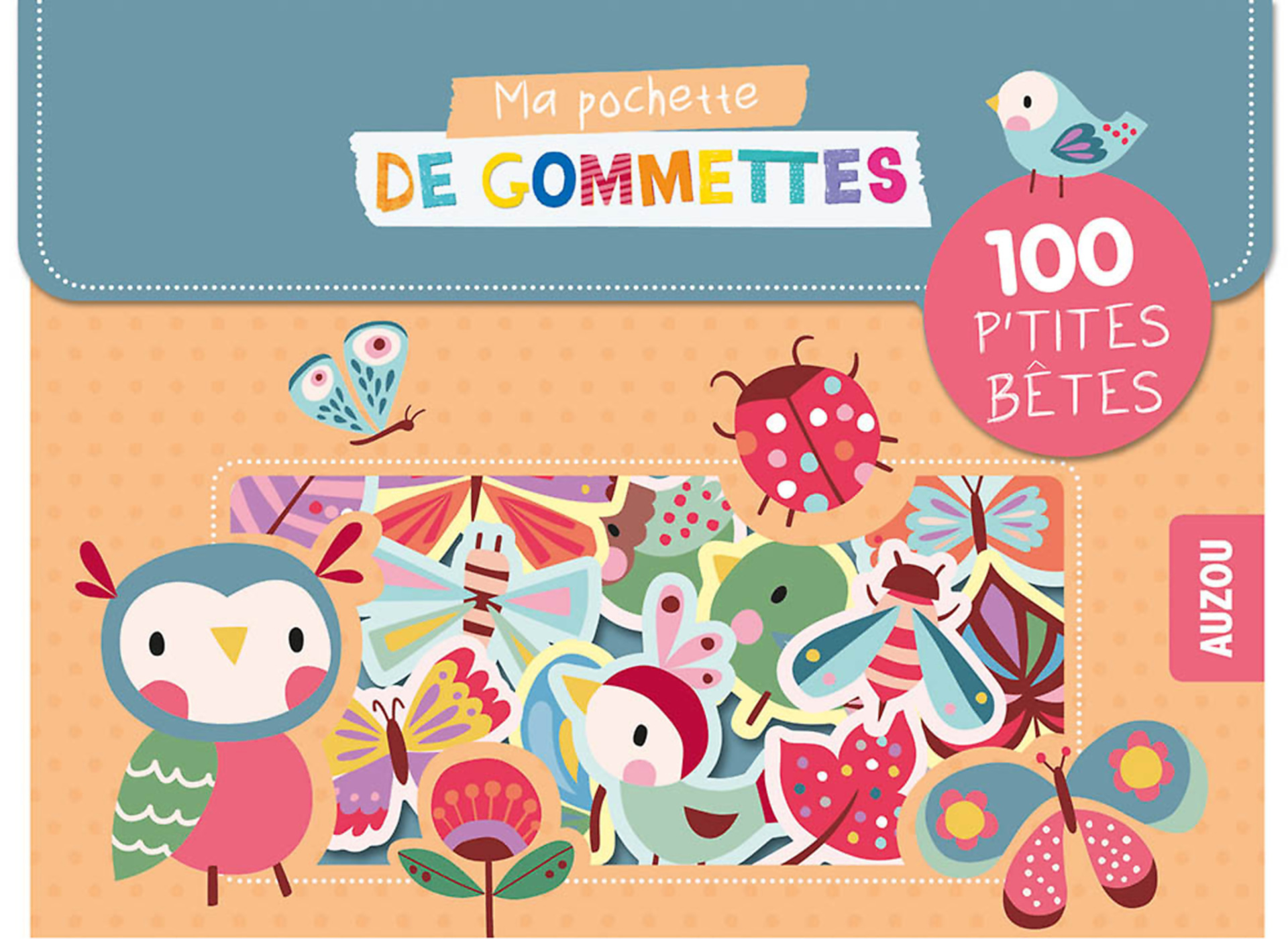 Ma Pochette De Gommettes - 100 Gommettes Les P'tites Bêtes