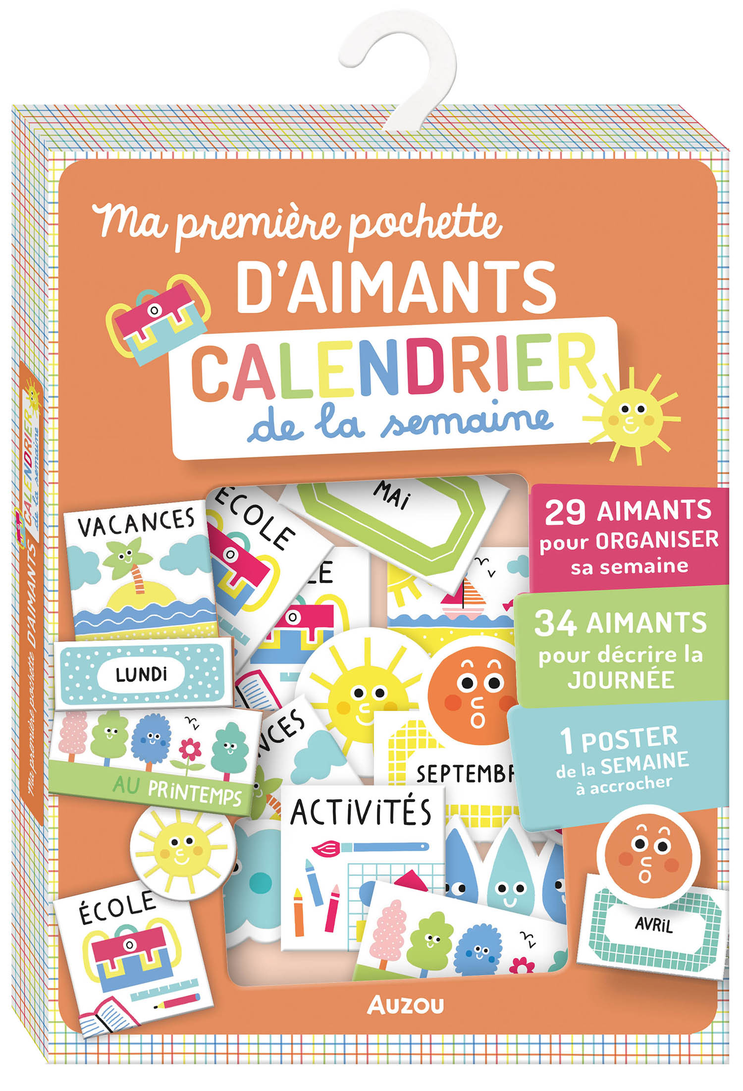 Ma Pochette D'aimants - Calendrier De La Semaine Ma Pochette D'aimants - Calendrier De La Semaine