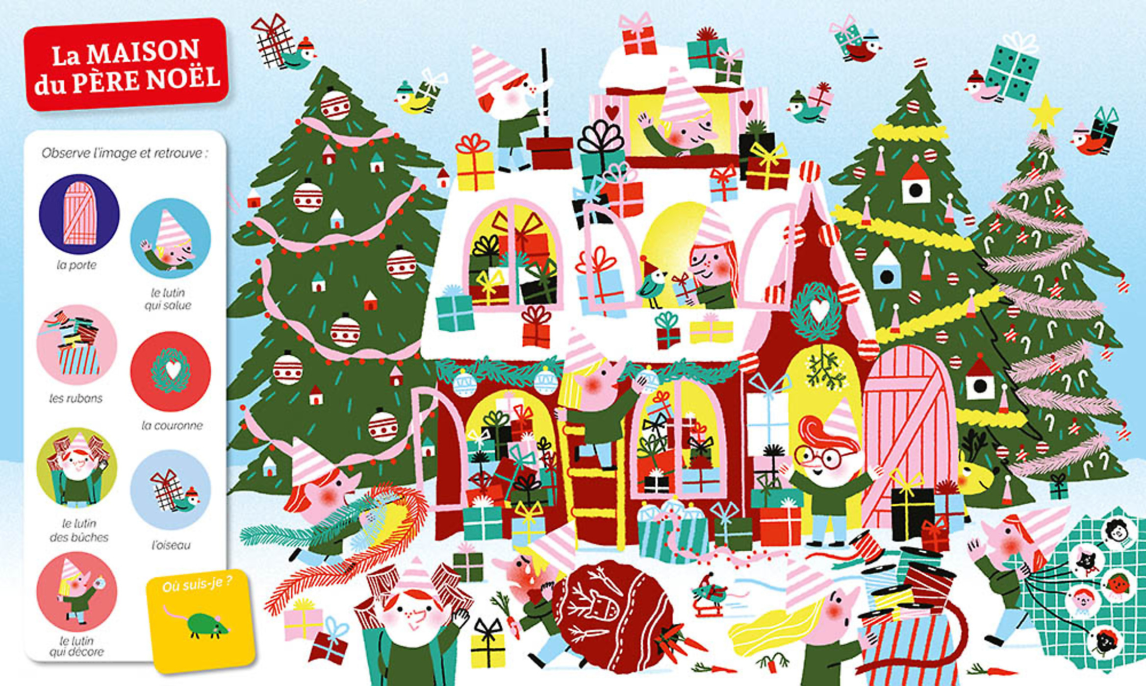 Cherche Et Trouve Des Tout-Petits - À Noël !