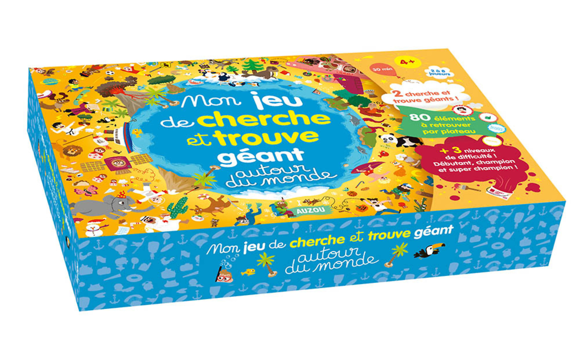 Grand Jeu - Mon Jeu De Cherche Et Trouve Géant - Autour Du Monde Grand Jeu - Mon Jeu De Cherche Et Trouve Géant - Autour Du Monde