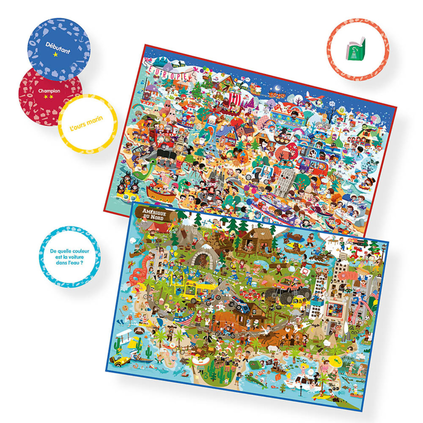 Grand Jeu - Mon Jeu De Cherche Et Trouve Géant - Autour Du Monde Grand Jeu - Mon Jeu De Cherche Et Trouve Géant - Autour Du Monde