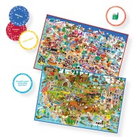 Grand Jeu - Mon Jeu De Cherche Et Trouve Géant - Autour Du Monde Grand Jeu - Mon Jeu De Cherche Et Trouve Géant - Autour Du Monde