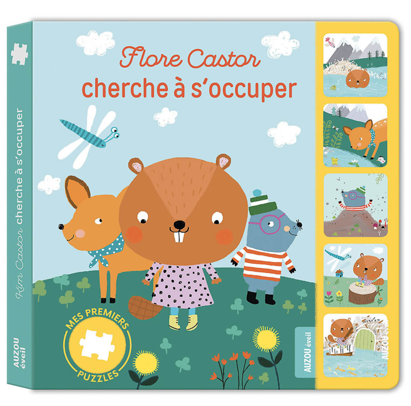 Mes Premiers Puzzles - Flore Castor Cherche À S'occuper