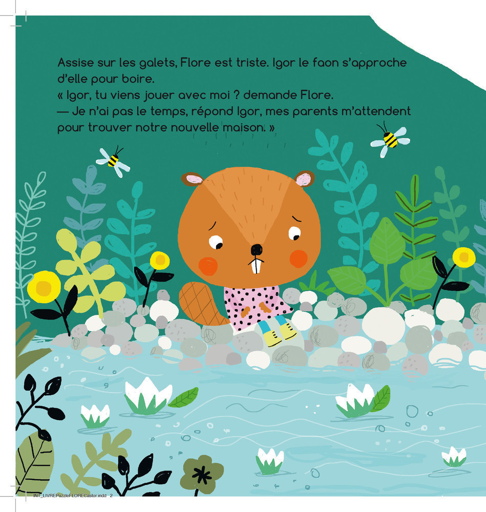 Mes Premiers Puzzles - Flore Castor Cherche À S'occuper