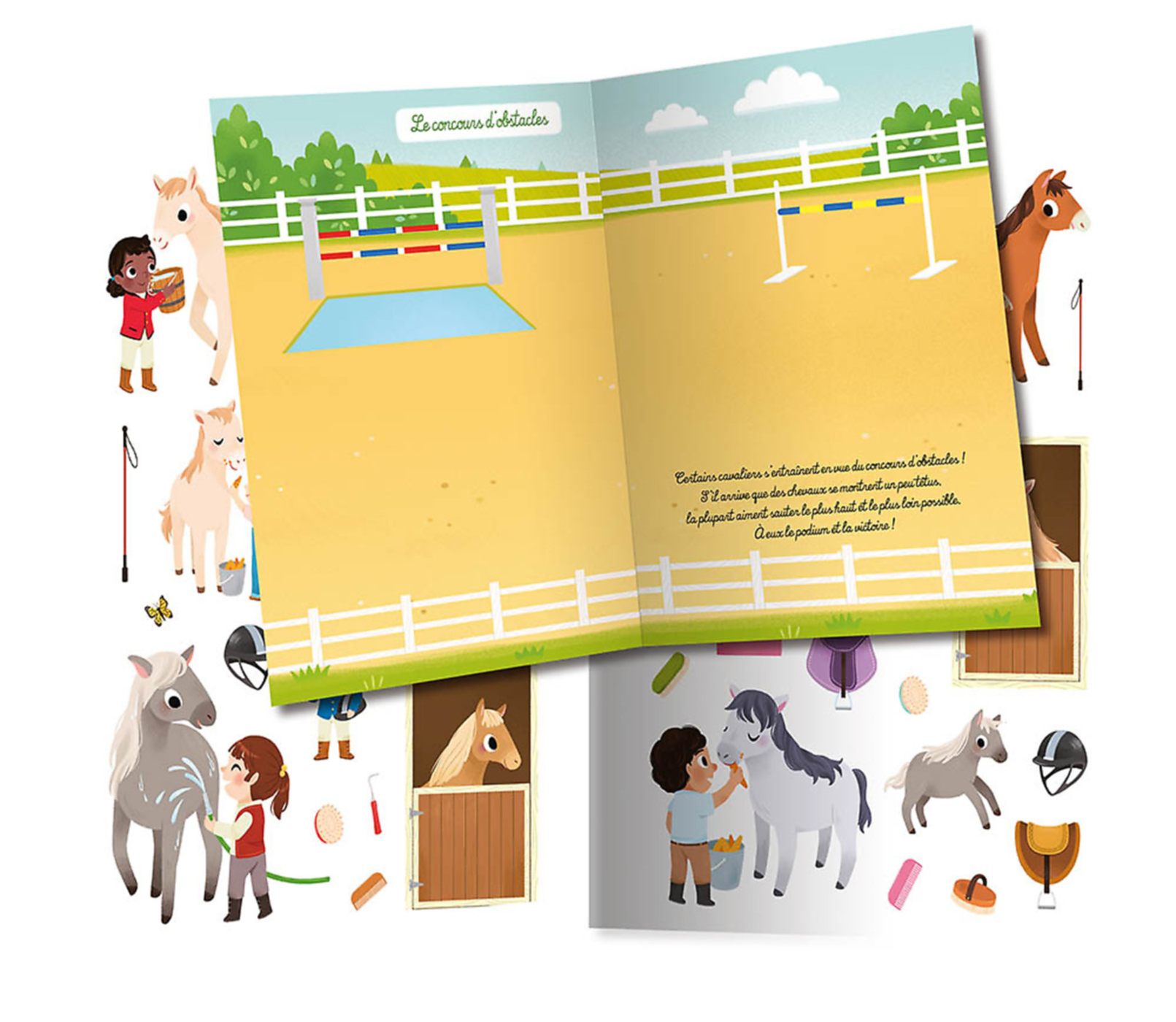 Mes Tout Premiers Autocollants - Les Chevaux Et Les Poneys