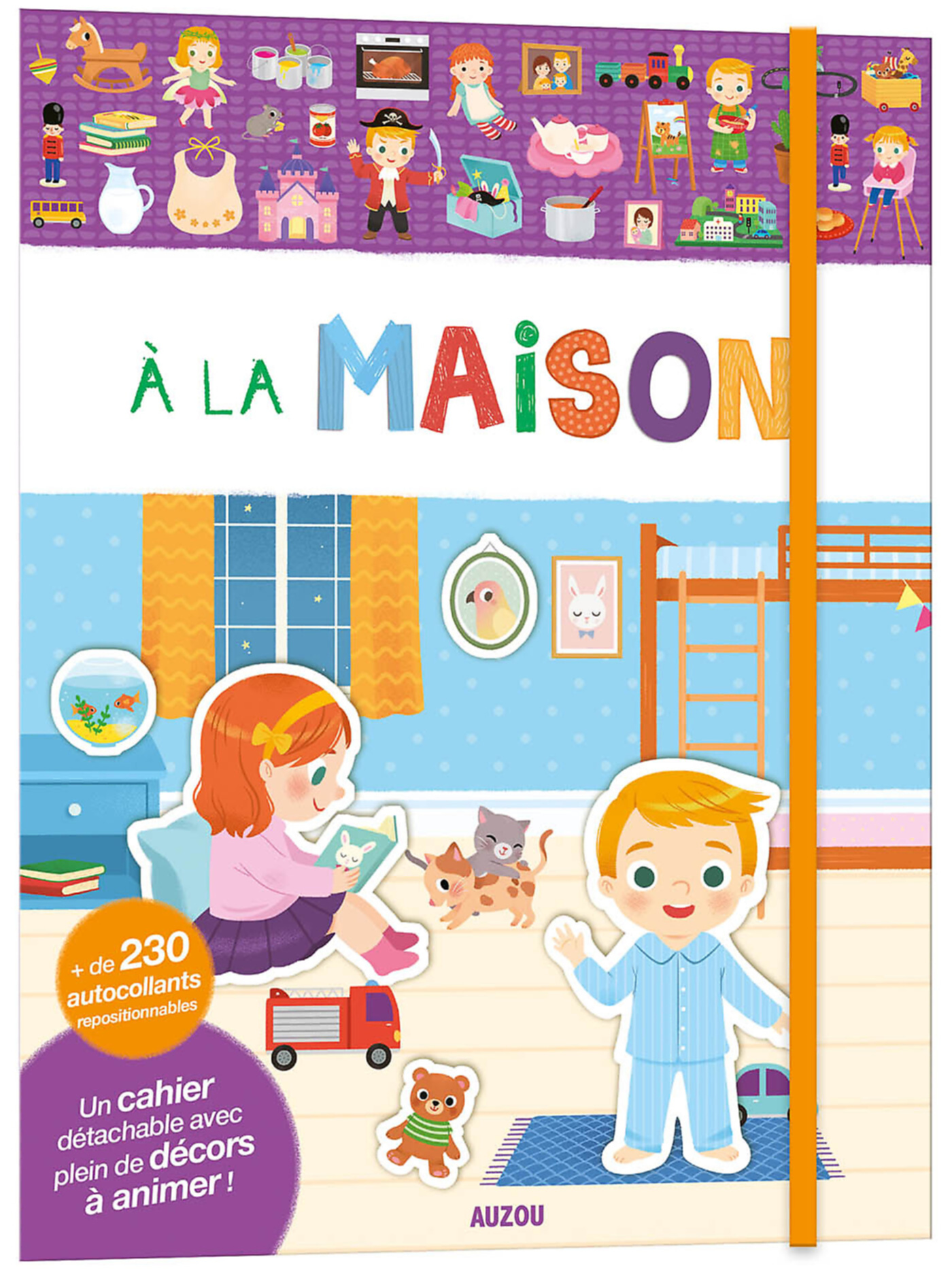 Mes Tout Premiers Autocollants - A La Maison