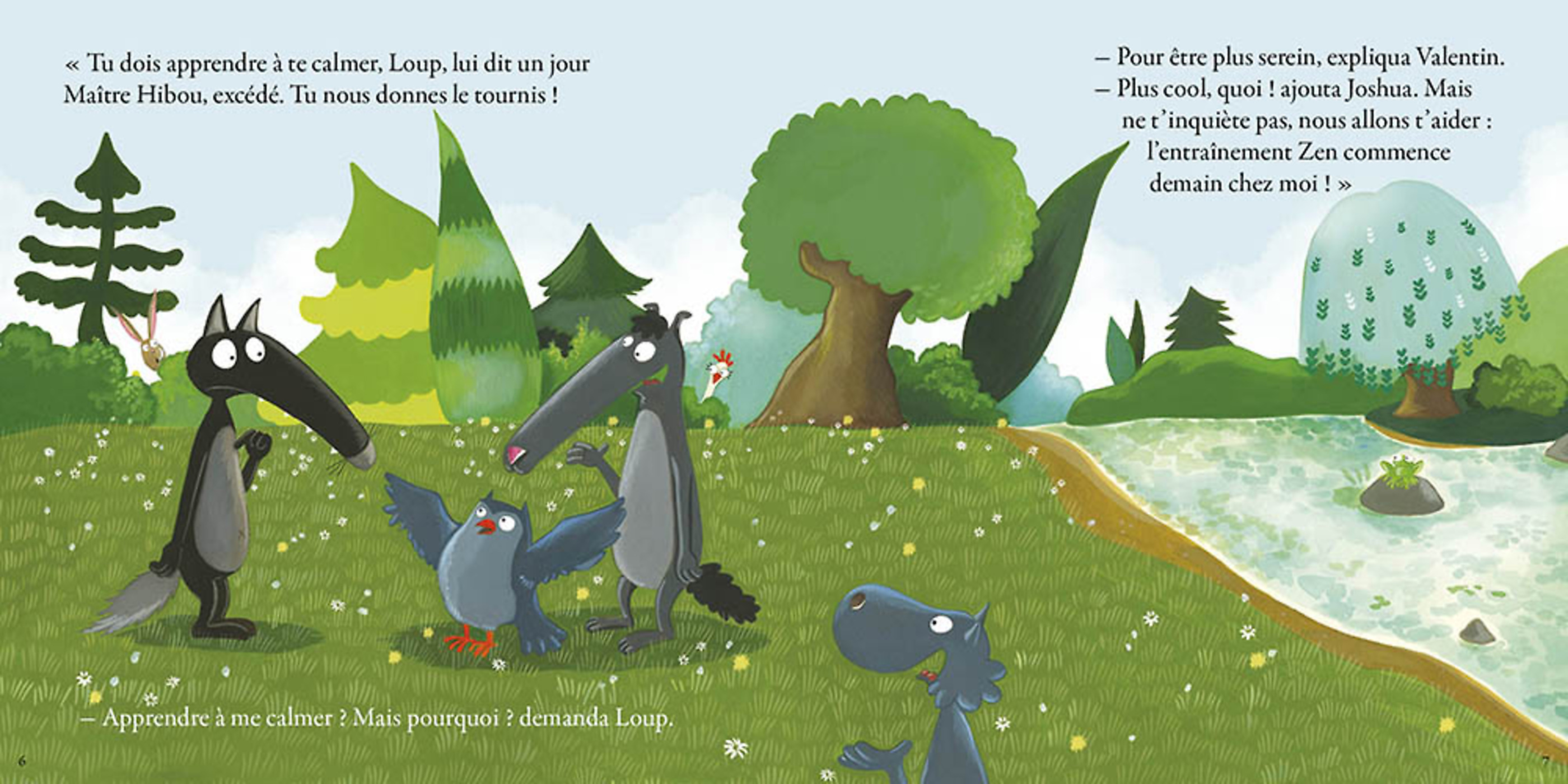 Le Loup Qui Apprivoisait Ses Émotions