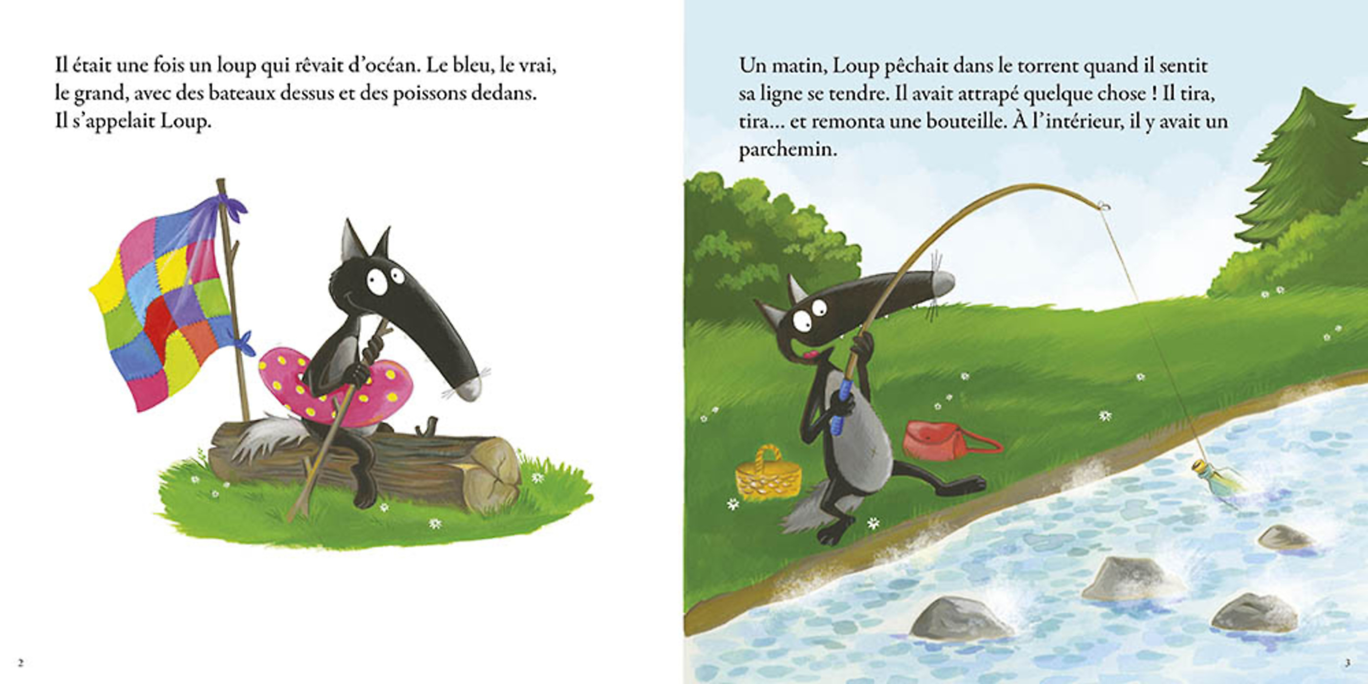 Le Loup Qui Rêvait D'océan