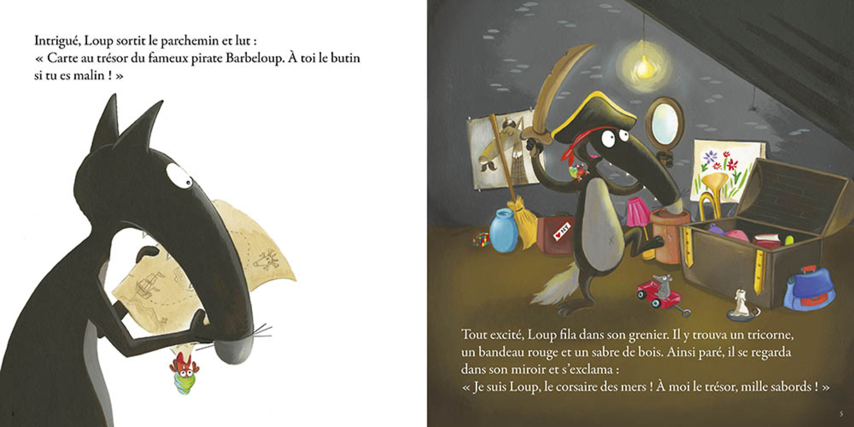 Le Loup Qui Rêvait D'océan