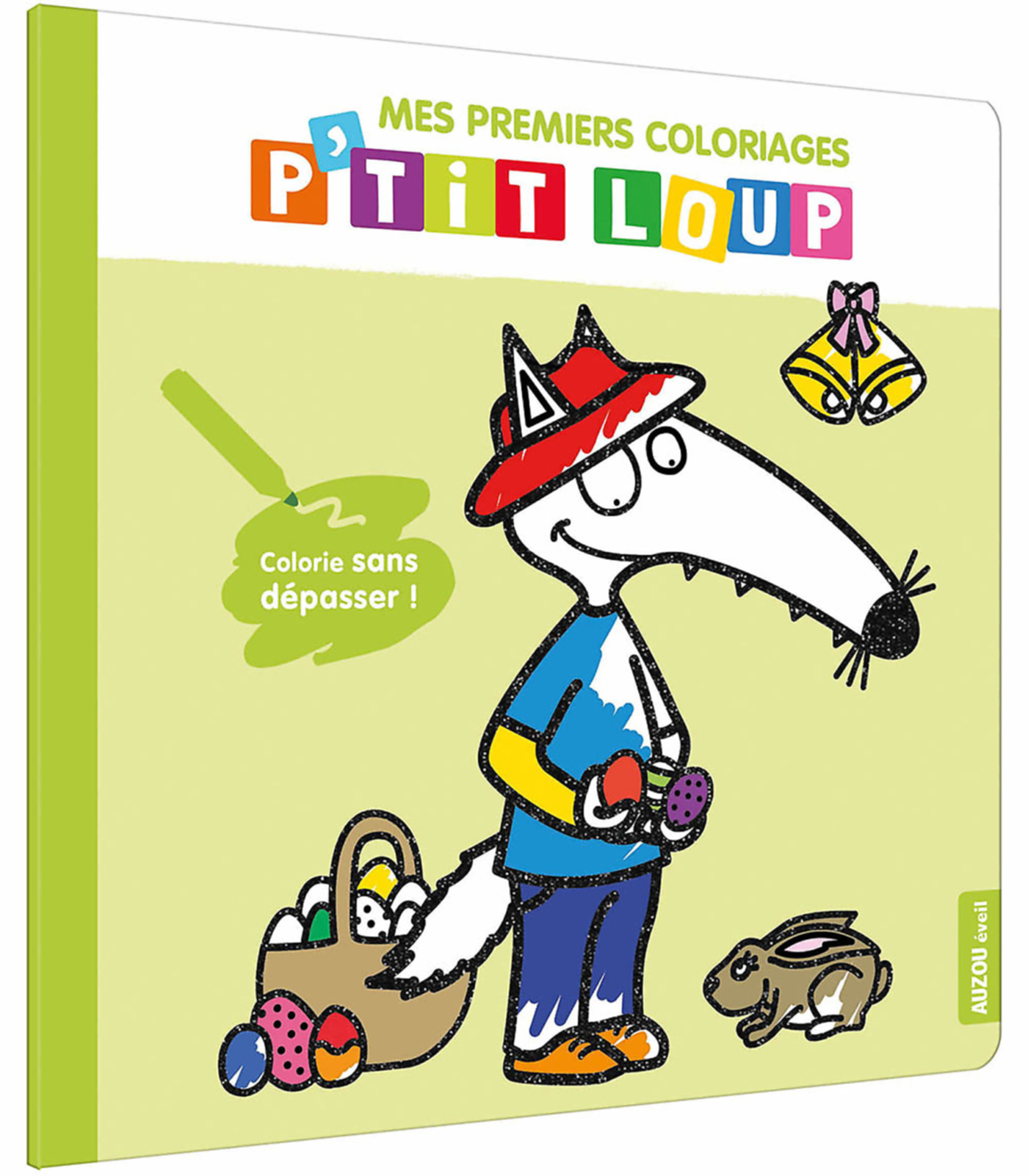 Mes Premiers Coloriages - P'tit Loup - Pâques