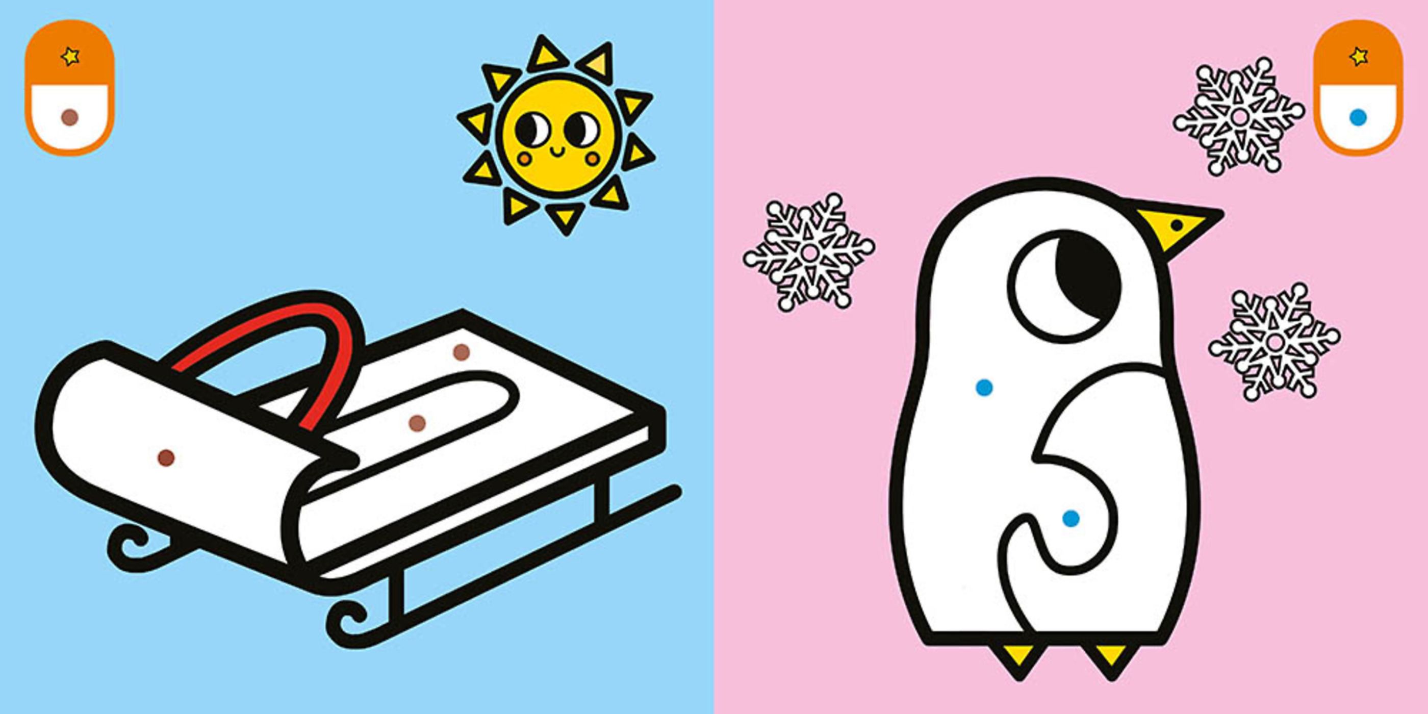 Mes Premiers Coloriages Magiques - Hiver