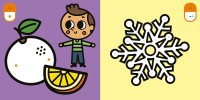 Mes Premiers Coloriages Magiques - Hiver
