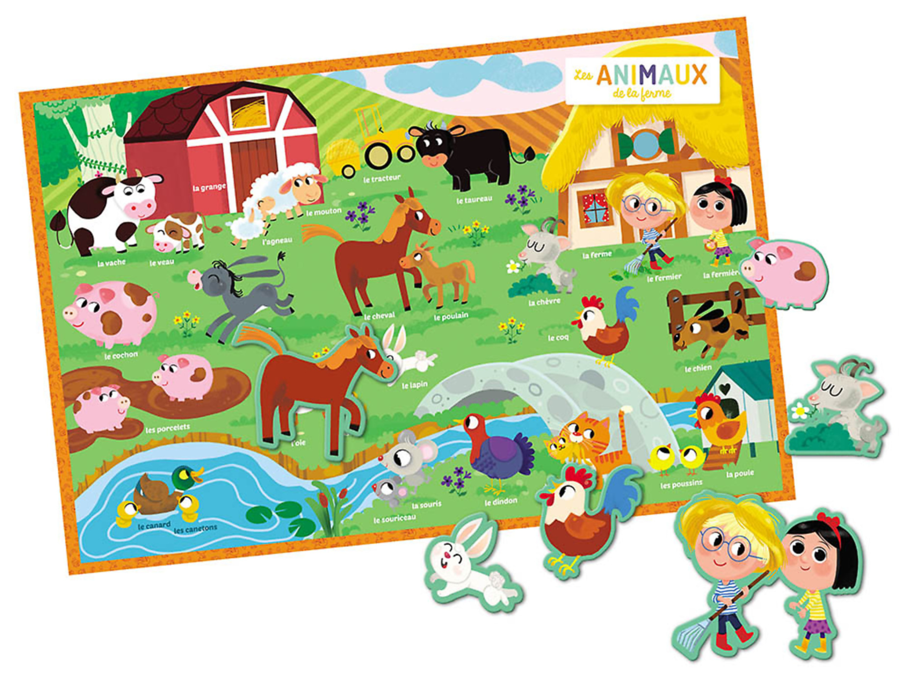 Ma Pochette D'aimants - Animaux De La Ferme