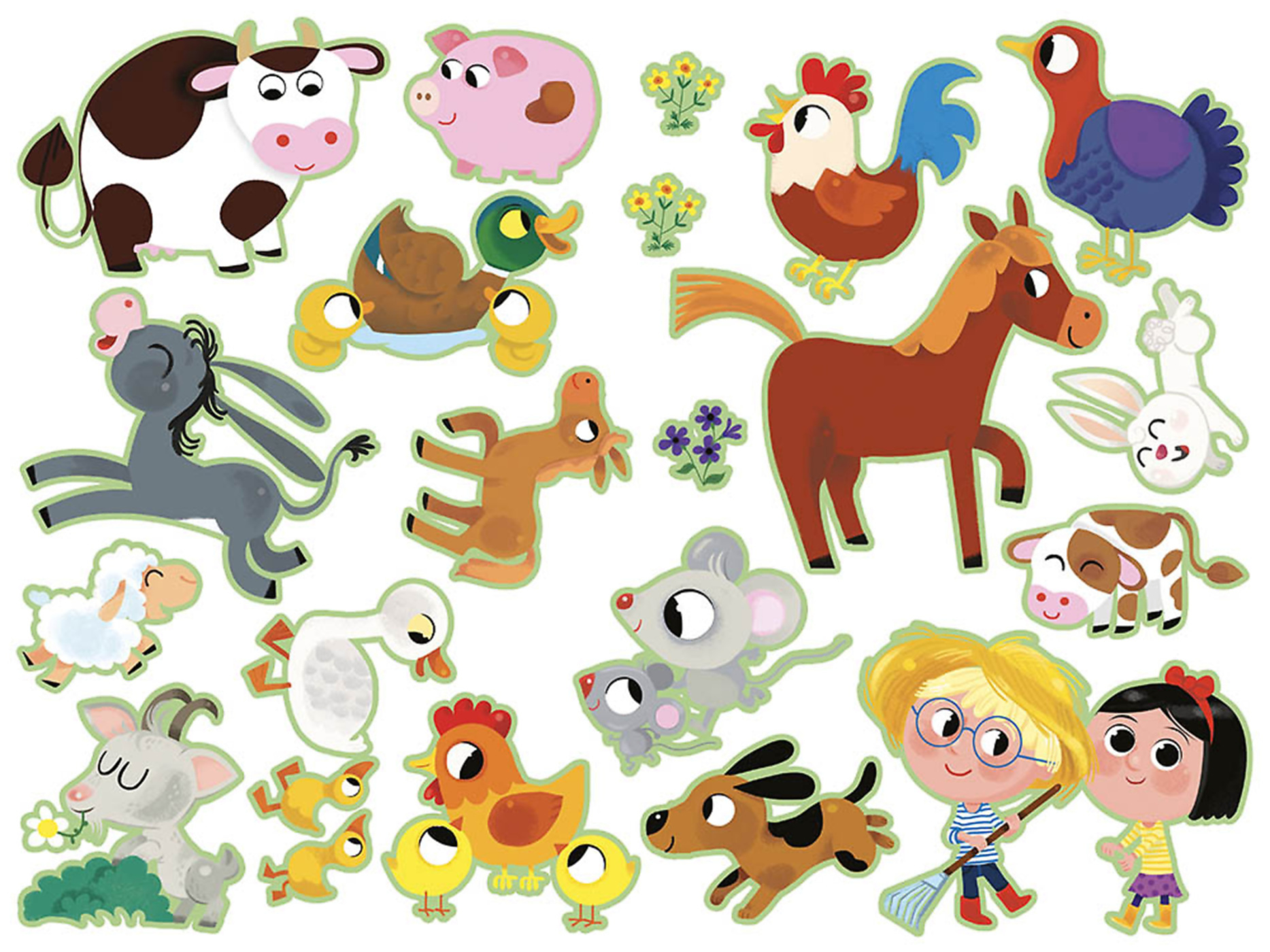 Ma Pochette D'aimants - Animaux De La Ferme