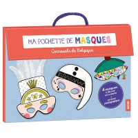 Ma pochette d'artiste - Ma pochette de masques - Carnavals de belgique
