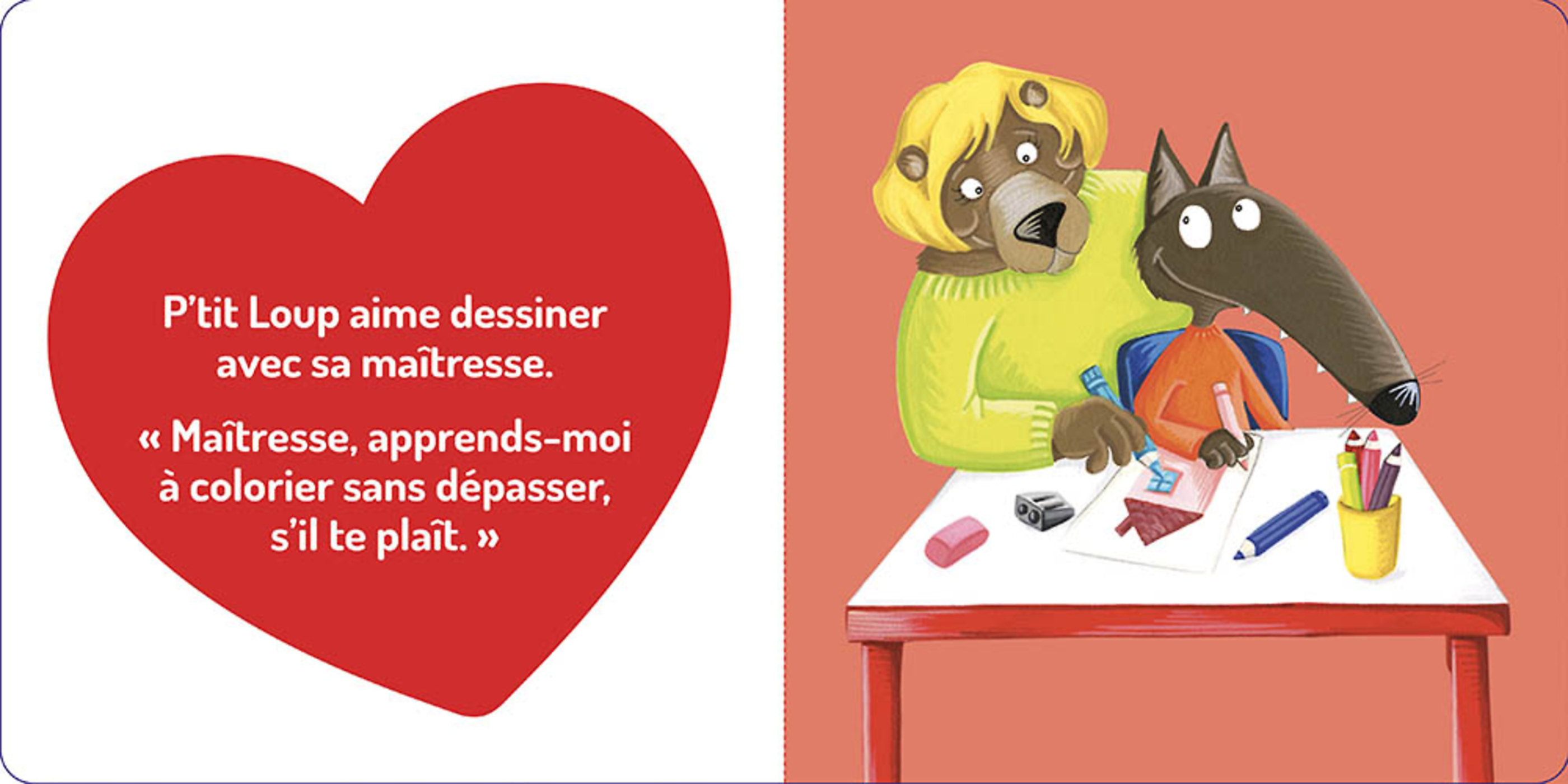 P'tit Loup Aime Sa Maîtresse