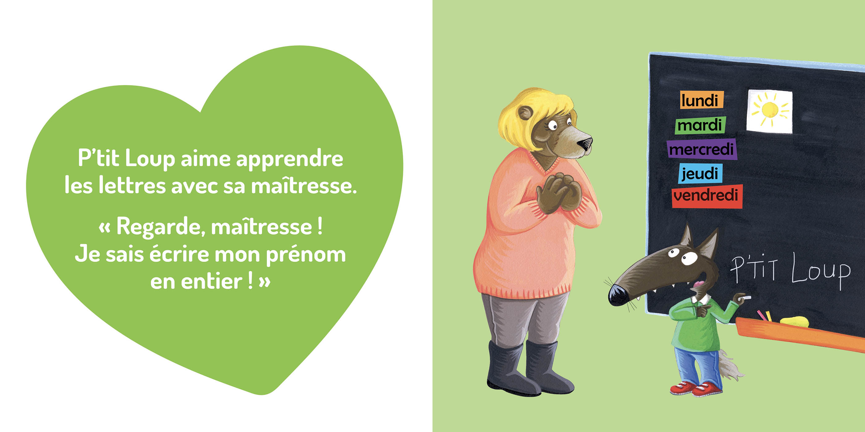 P'tit Loup Aime Sa Maîtresse