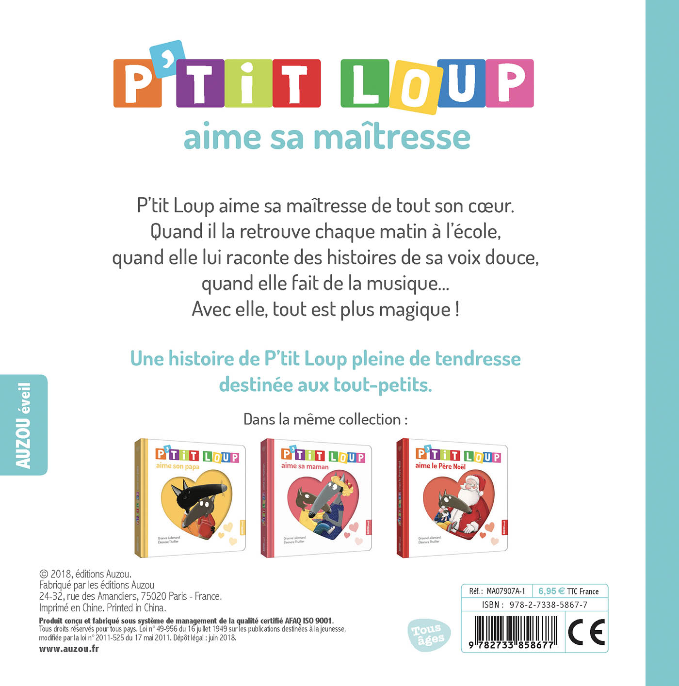 P'tit Loup Aime Sa Maîtresse