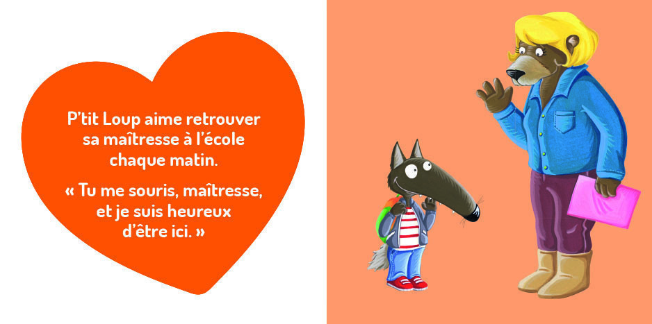 P'tit Loup Aime Sa Maîtresse