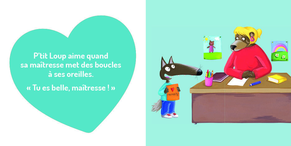 P'tit Loup Aime Sa Maîtresse