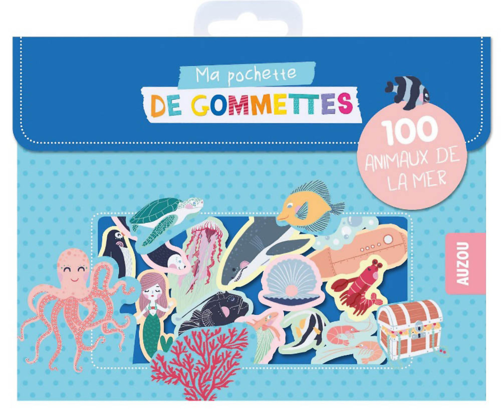 Ma Pochette De Gommettes - 100 Animaux De La Mer