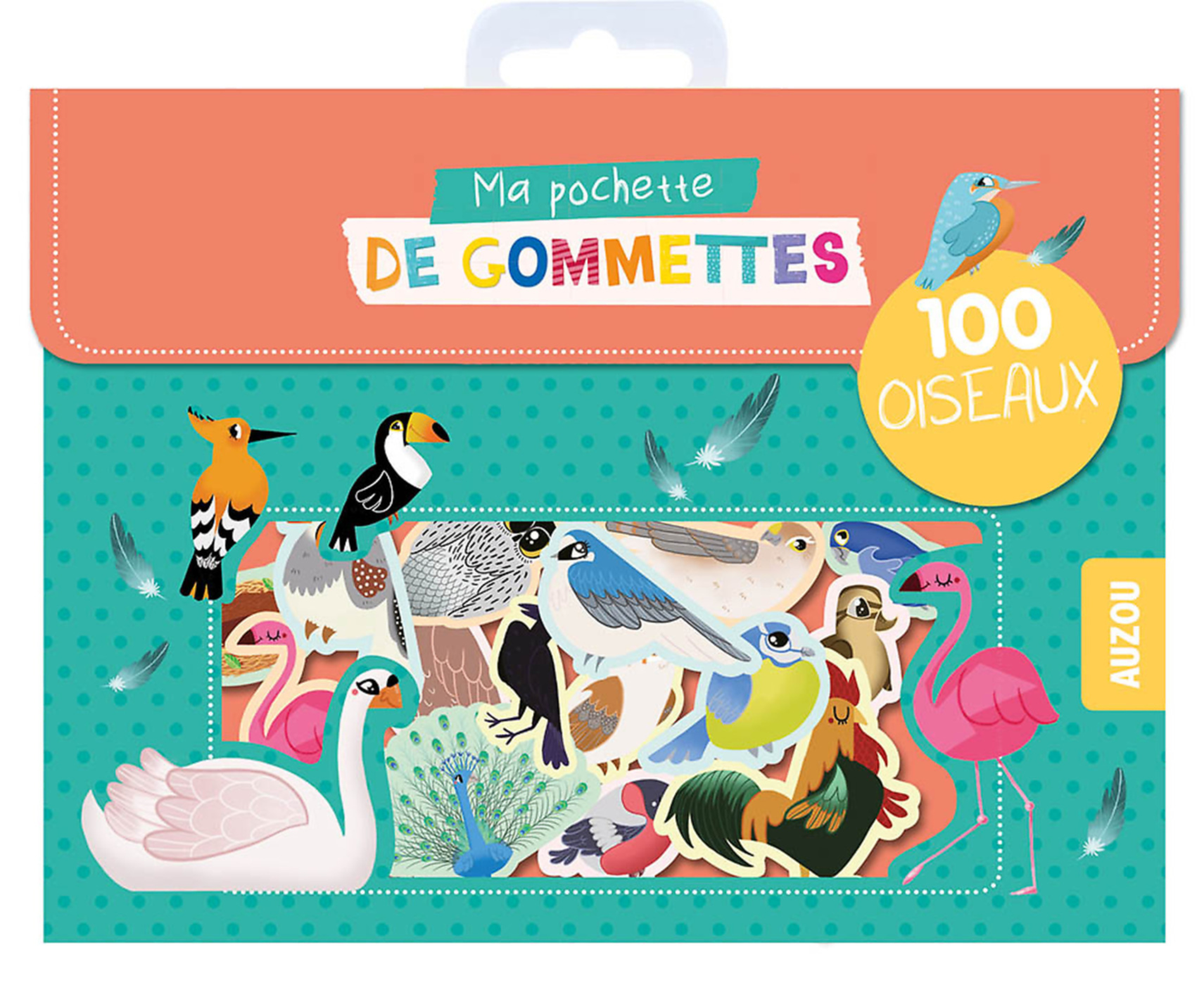 Ma Pochette De Gommettes - 100 Oiseaux