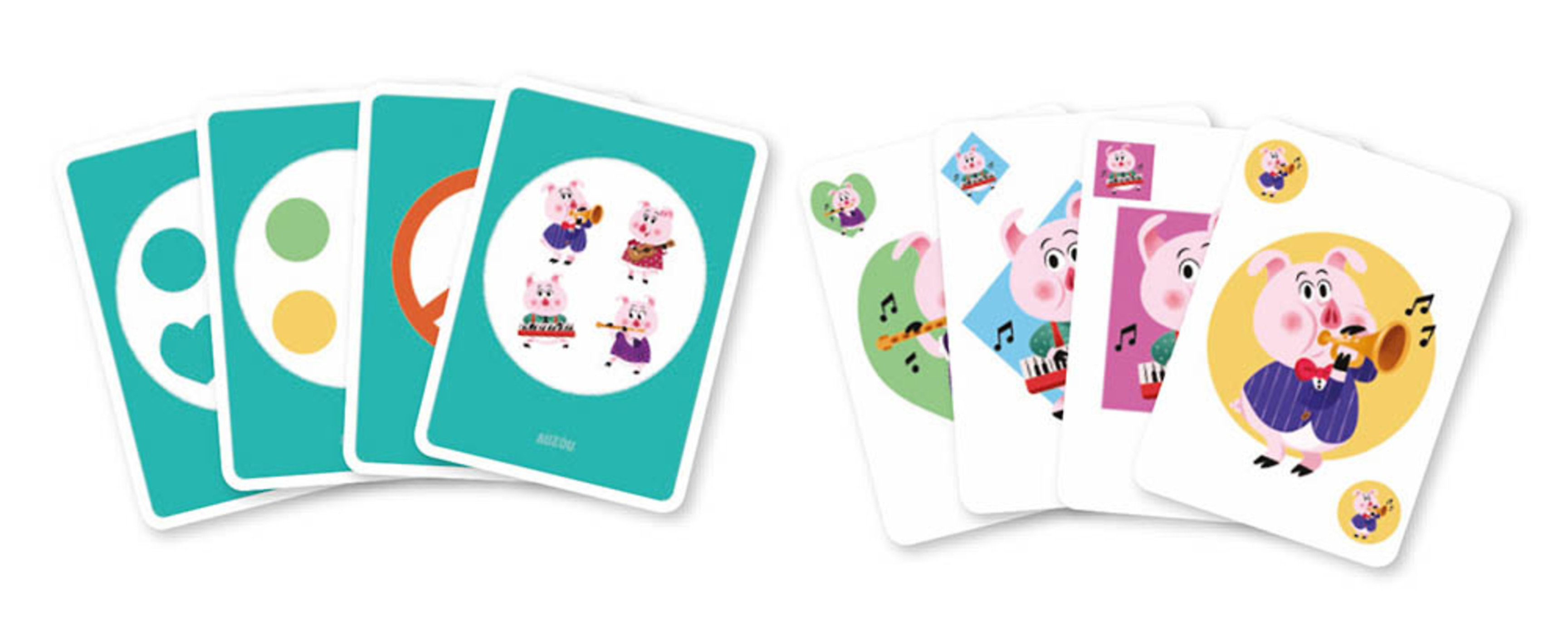 Jeu De Cartes - Jeu Des Musik'ochons - Association Et Action ! Jeu De Cartes - Jeu Des Musik'ochons - Association Et Action !