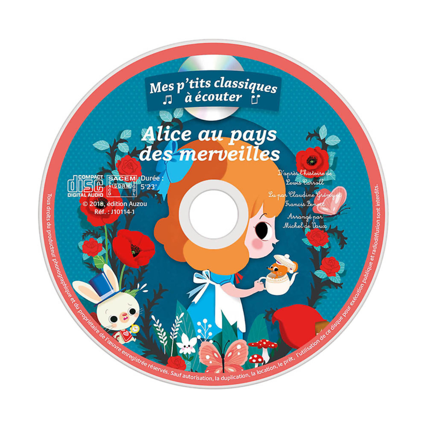Alice Au Pays Des Merveilles + Cd