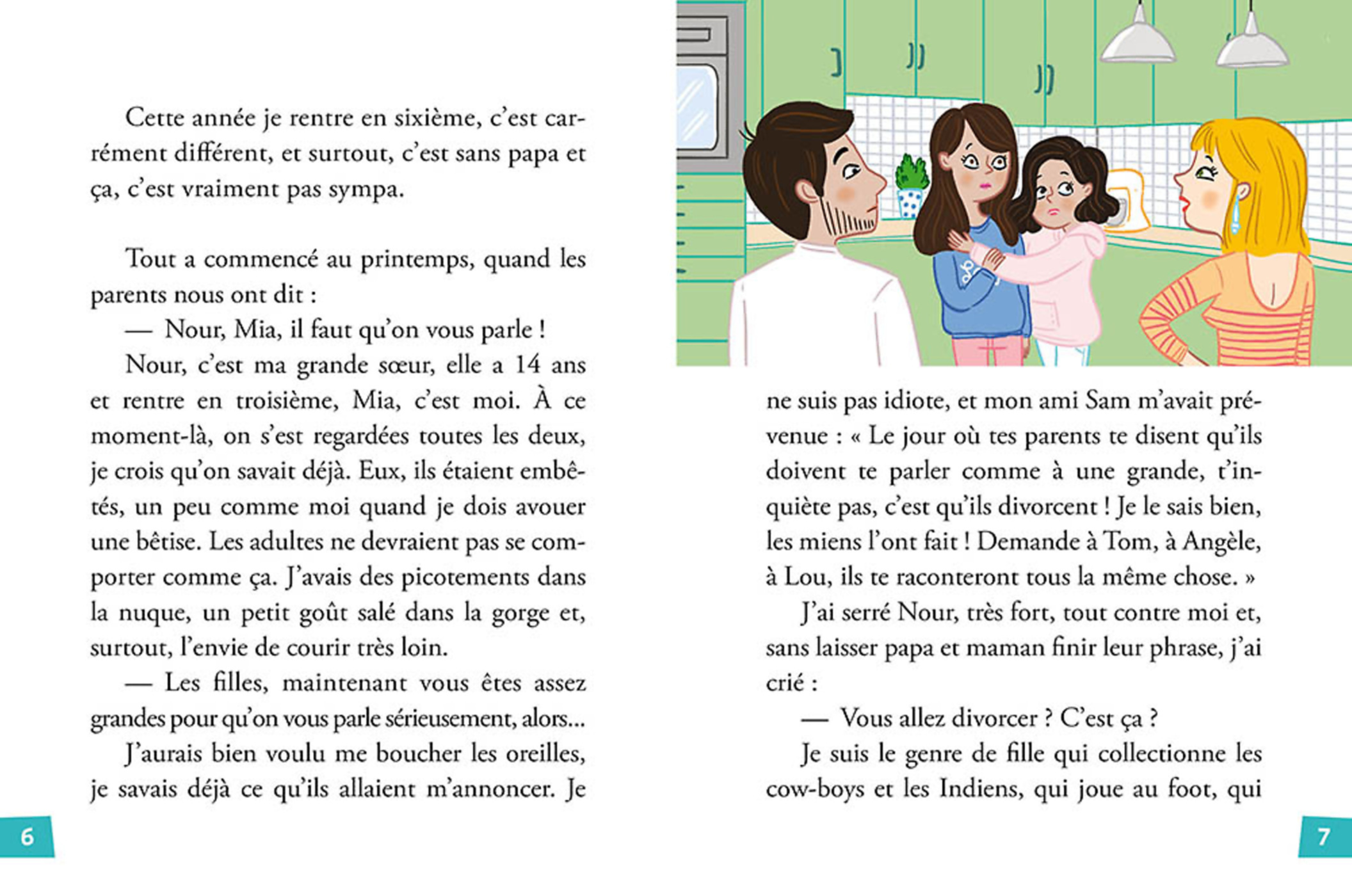 Deux Soeurs Au Collège - Plus Un Mot !