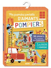 Ma pochette d'aimants - Pompiers