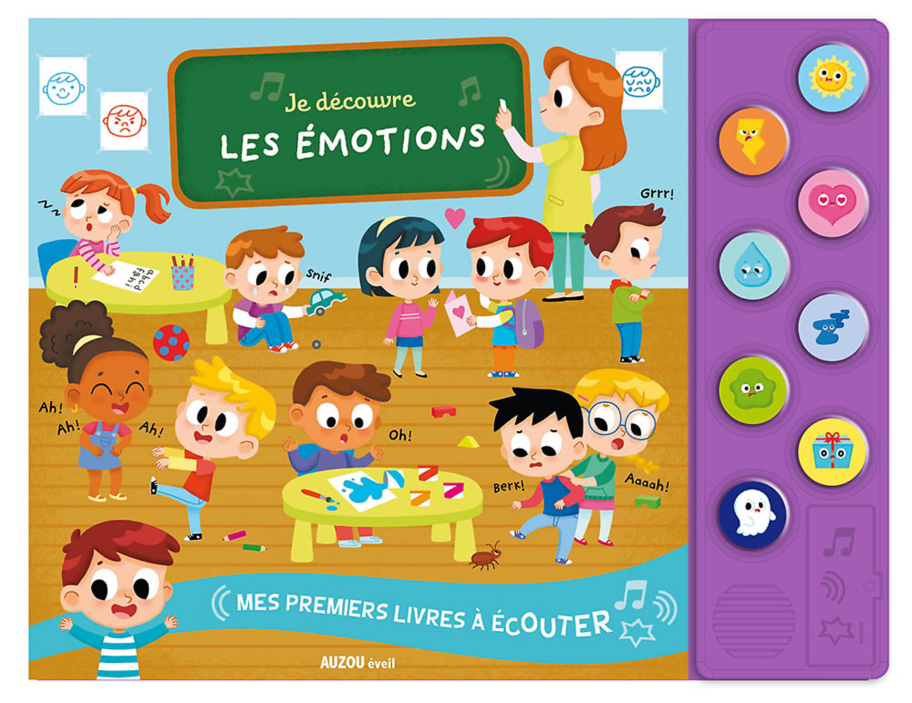 Mes Premiers Livres À Écouter - Je Decouvre Les Emotions