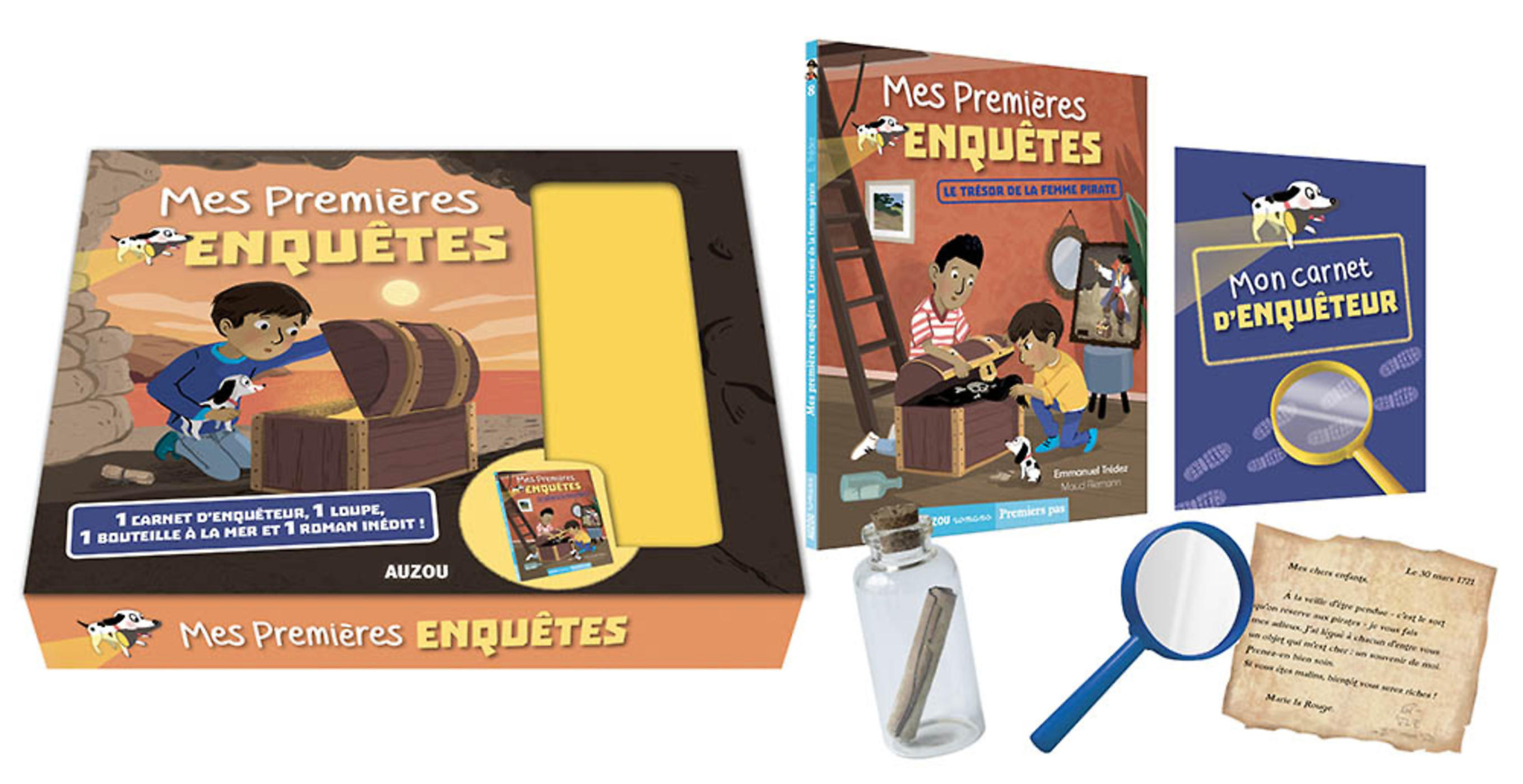 Coffret - Mes Premières Enquêtes - Le Trésor De La Femme Pirate Coffret - Mes Premières Enquêtes - Le Trésor De La Femme Pirate