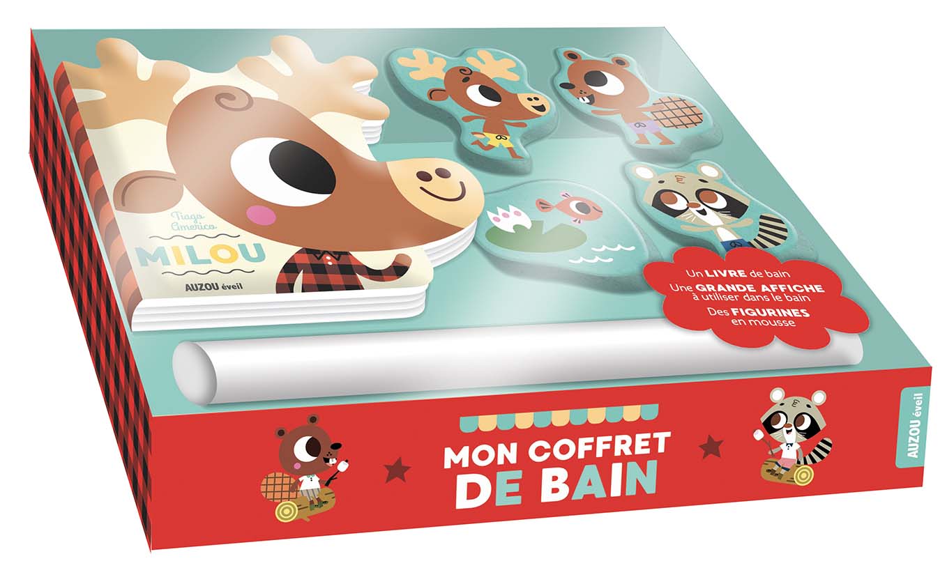 Mon P'tit Coffret De Bain - Milou Le Caribou