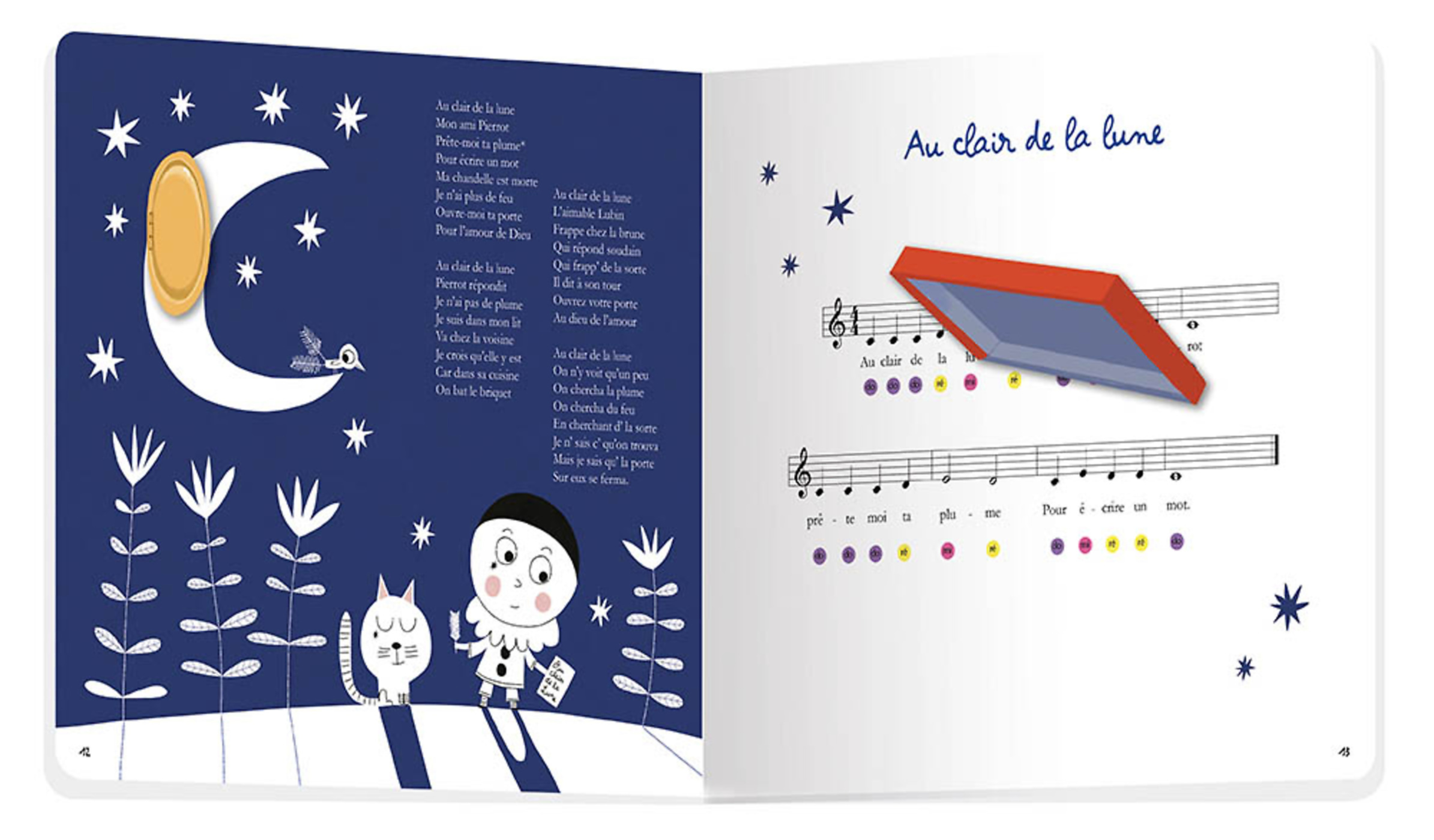 Mon Livre Piano - Mes Plus Belles Comptines Au Piano - 15 Comptines À Jouer Au Piano
