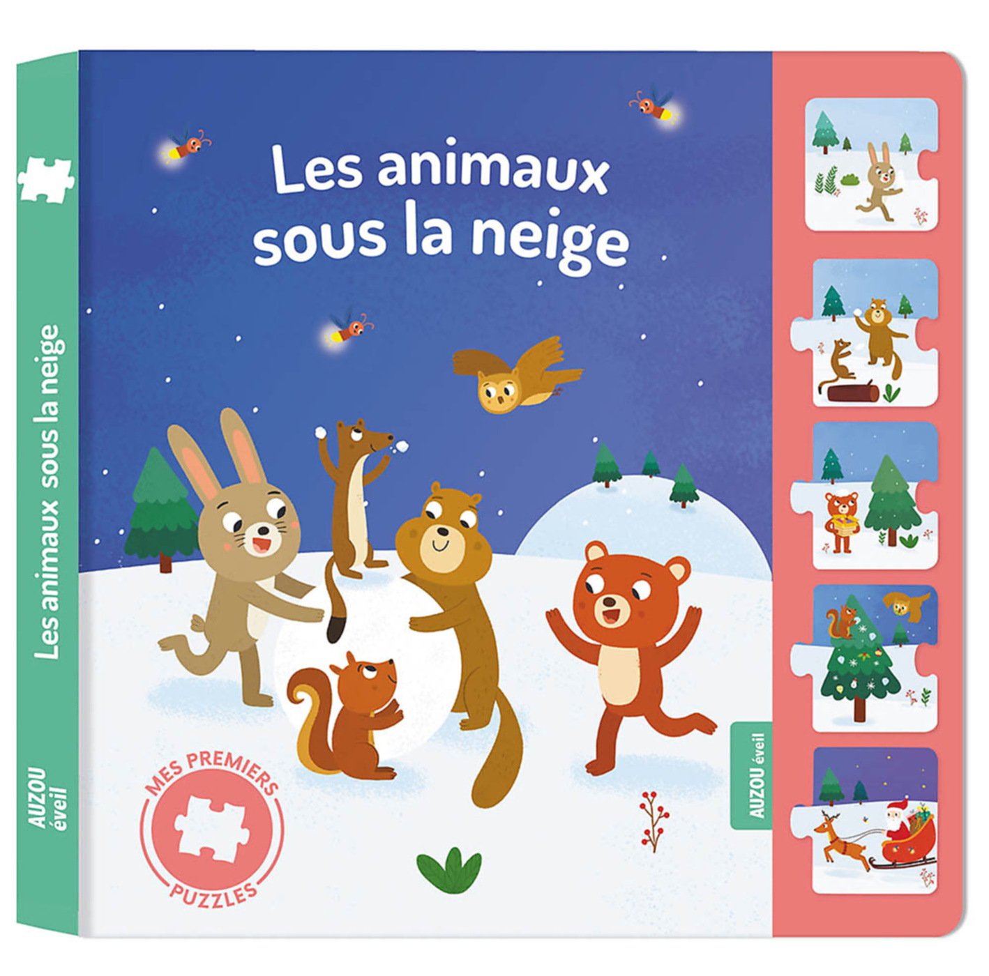 Les Animaux Sous La Neige (Coll. Mes Premiers Puzzles)