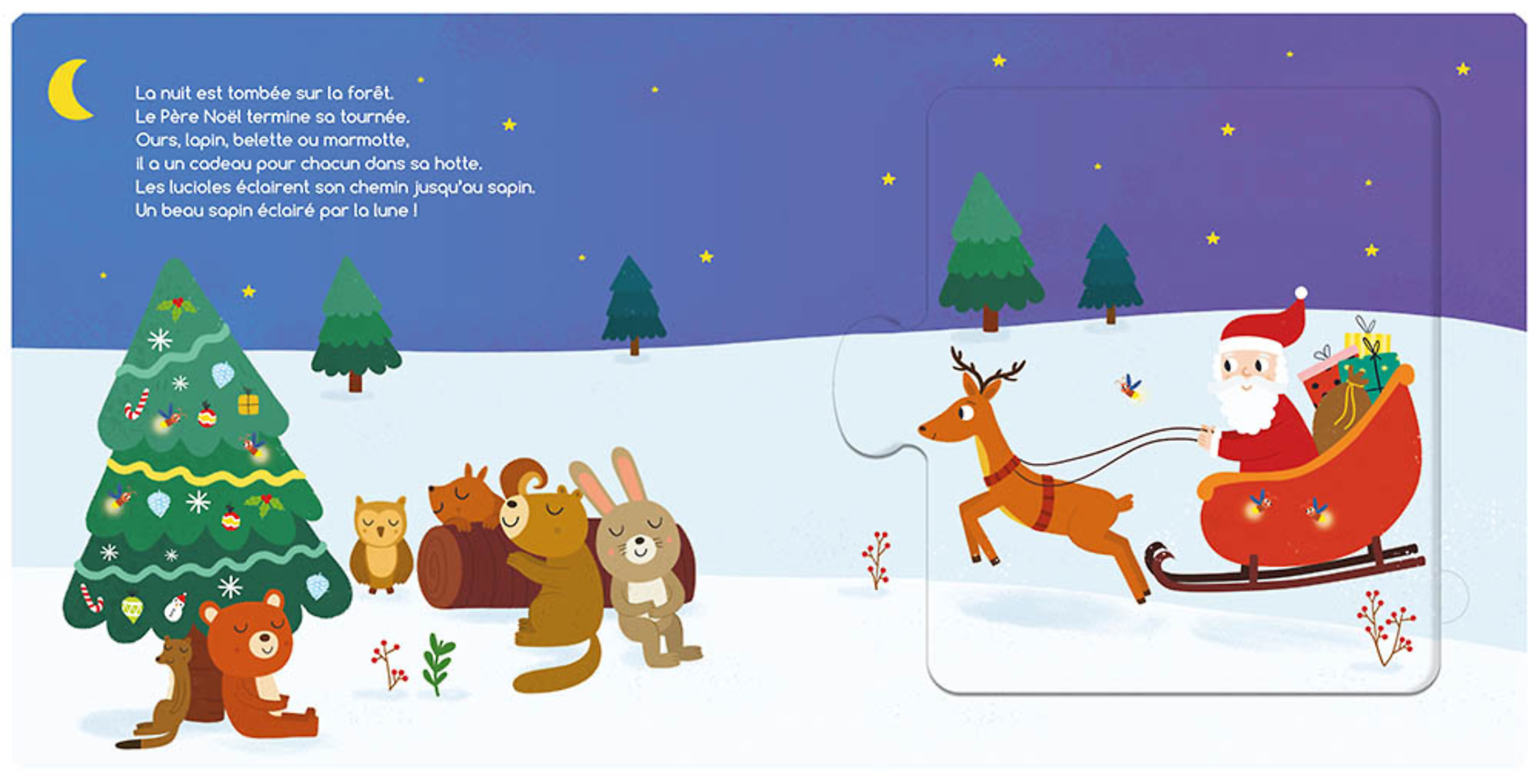 Les Animaux Sous La Neige (Coll. Mes Premiers Puzzles)