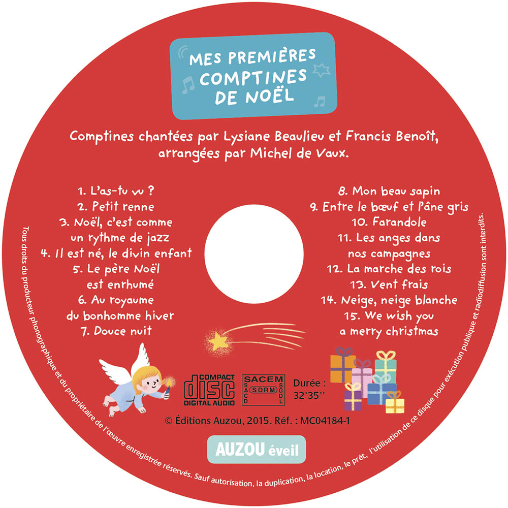 Mes Premiers Livres À Écouter - Mes Premières Comptines De Noel