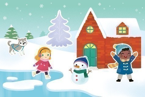 Mes Tout Premiers Autocollants- L'hiver