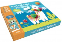 Mon coffret d'artiste - Mes tableaux pompons animaux