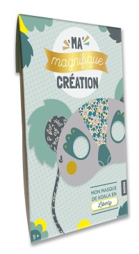 Ma magnifique création - Mon masque de koala en liberty