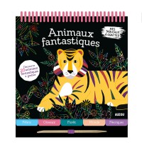 Mes tableaux à gratter - Animaux fantastiques