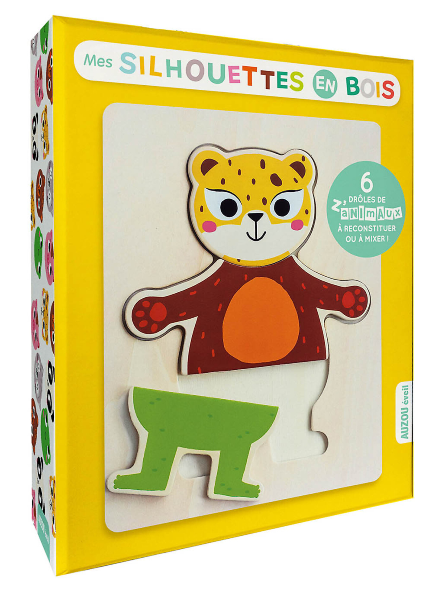 Mes Silhouettes En Bois - Les Drôles De Z'animaux À Reconstituer Mes Silhouettes En Bois - Les Drôles De Z'animaux À Reconstituer