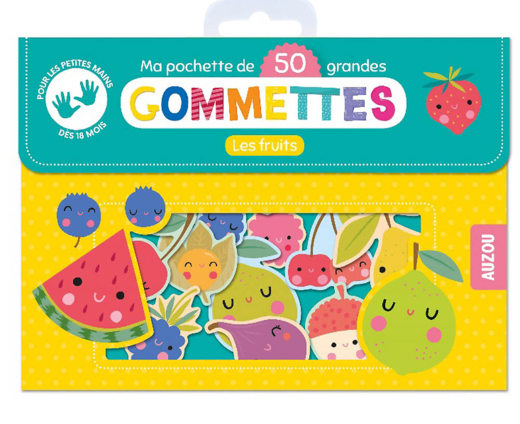Ma Pochette De 50 Grandes Gommettes - Les Fruits