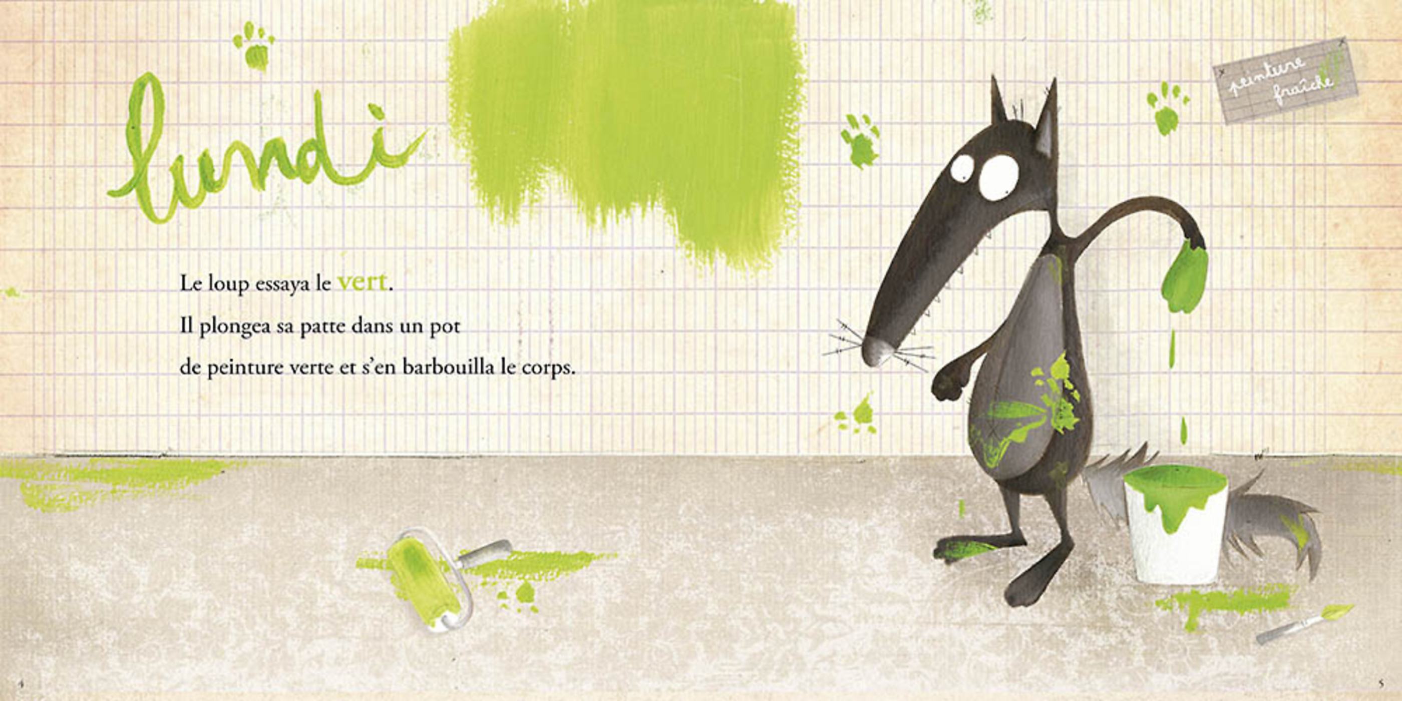 Le Loup Qui Voulait Changer De Couleur