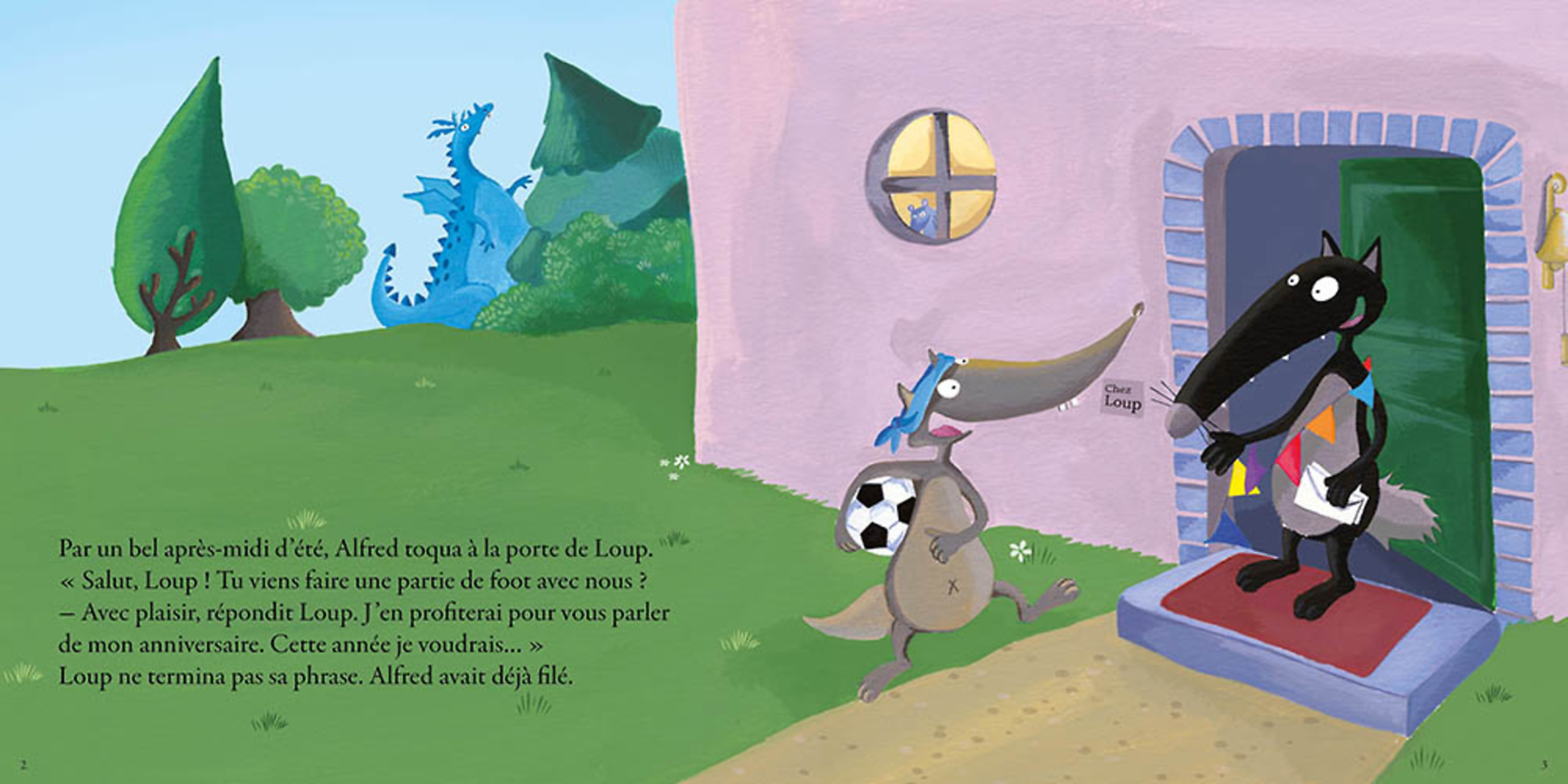 Le Loup Qui Fetait Son Anniversaire